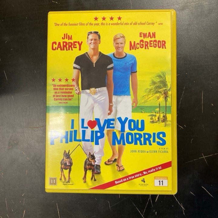 I Love You Phillip Morris DVD (M-/M-) -komedia-